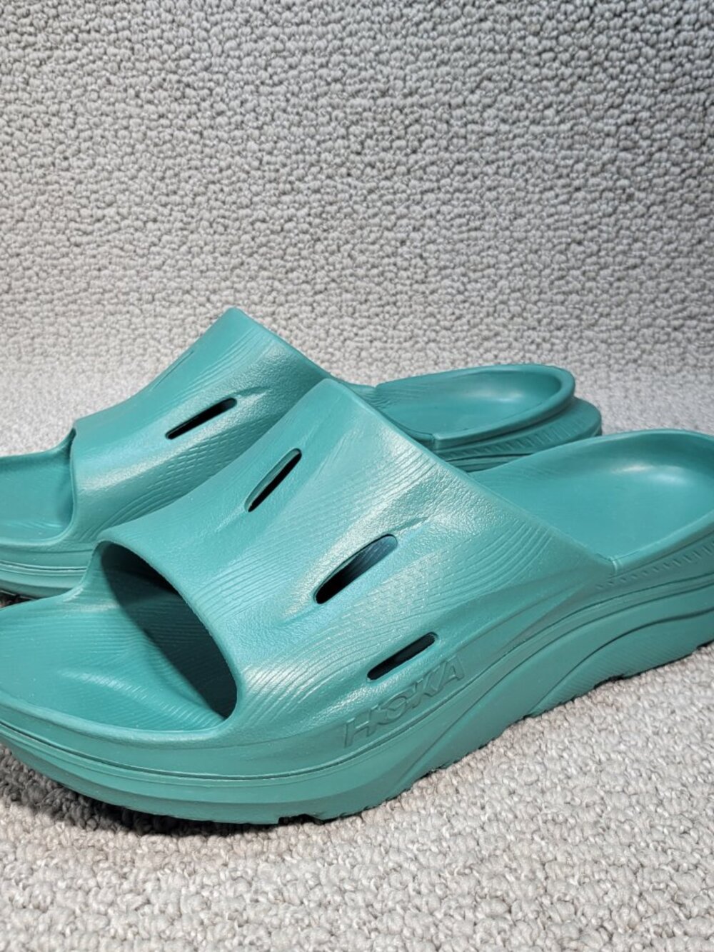 Hoka One One Ora Athletic Slide Green Men's US Size 11